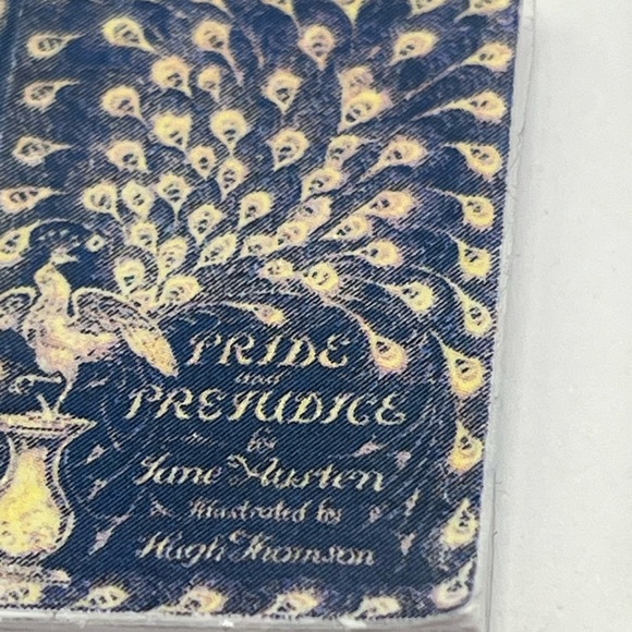 Book Earrings Jane Austen Pride and Prejudice Book Earrings in Blue Book Lovers - Picture 7 of 9